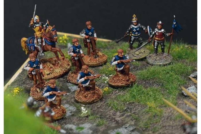 Model Kit diorama 6185 - 100 YEARS' WAR Castle under siege (1:72)