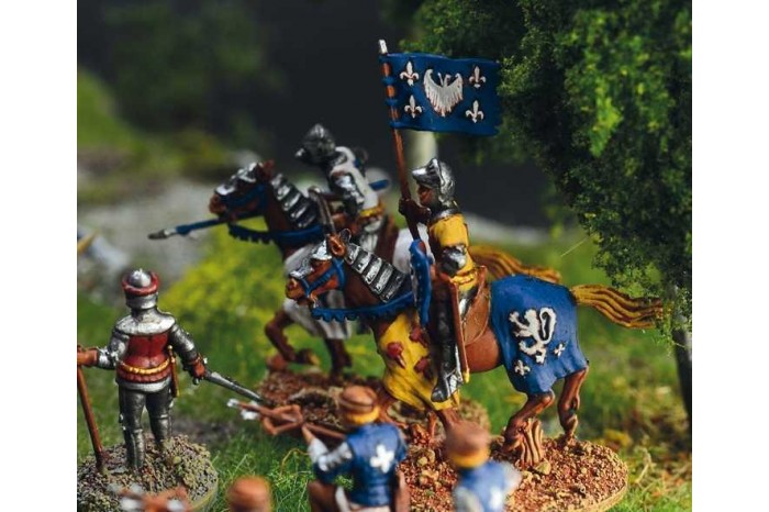 Model Kit diorama 6185 - 100 YEARS' WAR Castle under siege (1:72)