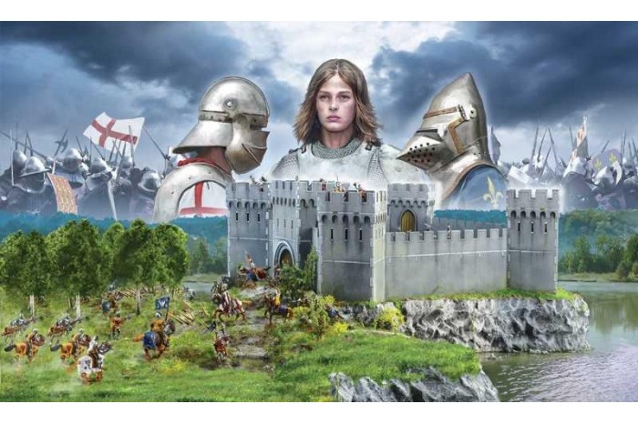 Model Kit diorama 6185 - 100 YEARS' WAR Castle under siege (1:72)