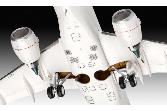 Modelset letadlo 63883 - Model Set Embraer 190 Lufthansa (1:144)