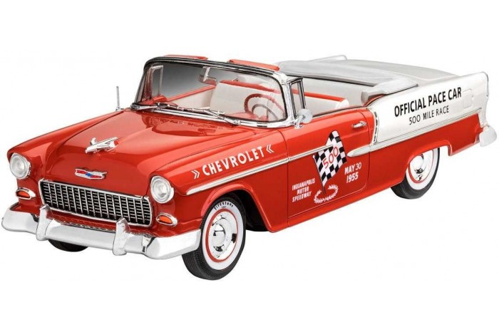 Modelset auto 67686 - 55 Chevy Indy Pace Car (1:25)