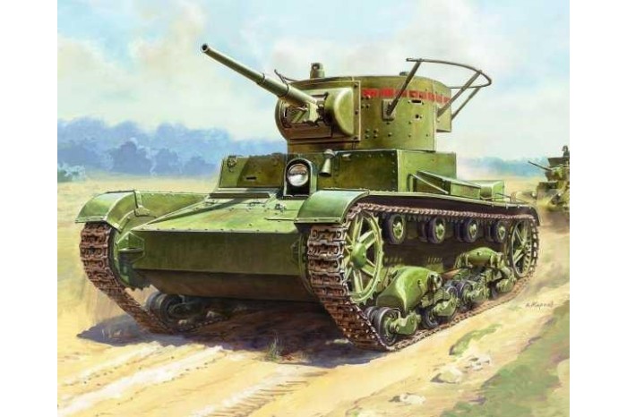 Snap Kit military 6246 - T-26 mod.1933 (1:100)