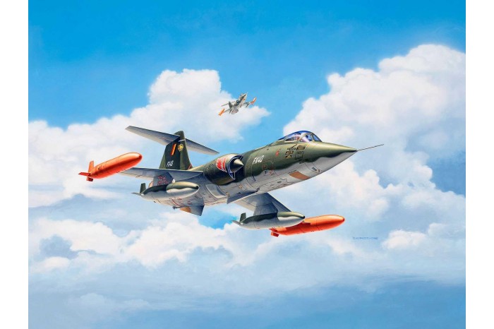 Plastic ModelKit letadlo 03879 - F-104 G Starfighter NL/B (1:72)