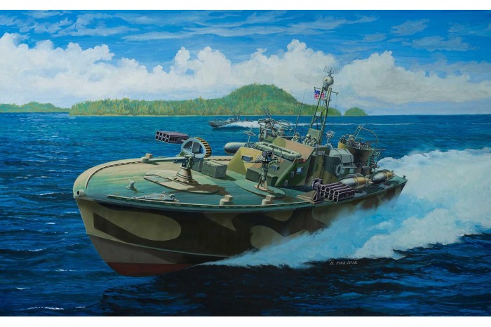 Plastic ModelKit loď 05165 - Patrol Torpedo Boat PT-588/PT-579  (1:72)