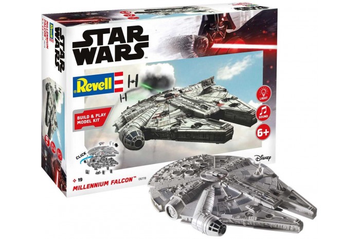 Build & Play SW 06778 - Millennium Falcon  (světelné a zvukové efekty) (1:164)