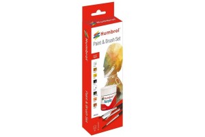 Humbrol sada akrylových barev a štětců AB9060 - Figure Painting