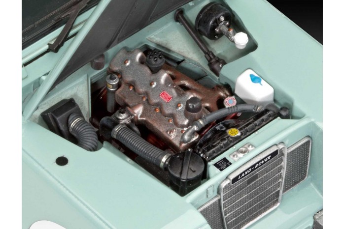 Plastic ModelKit auto 07047 - Land Rover Series III (1:24)