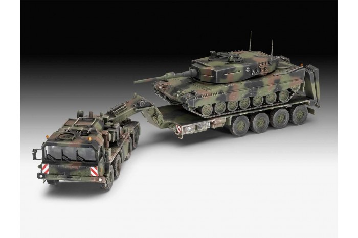 Plastic Modelkit military 03311 - SLT 50-3 "Elefant" + Leopard 2A4 (1:72)