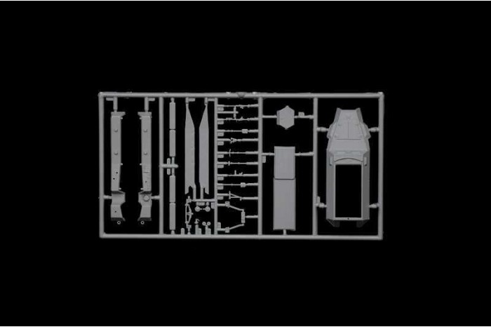 Model Kit military 7077 - Sd.Kfz. 251/8 Ambulance (1:72)