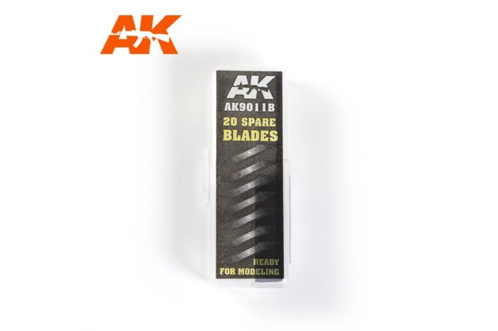 Náhladní čepele 20ks (20 Spare Blades) - AK9011B