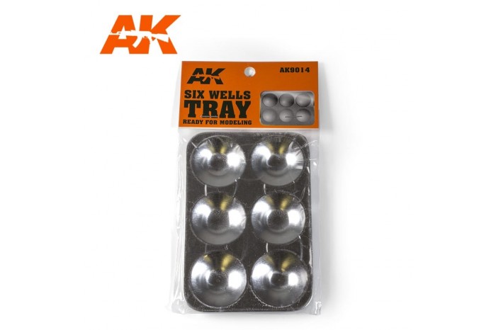 Paleta 6 míst (Six Wells Tray) - AK9014