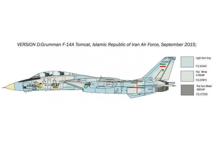 Model Kit letadlo 1414 - F-14A Tomcat (1:72)