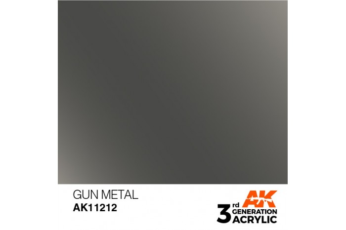 212: Gunmetal (17ml) - acryl
