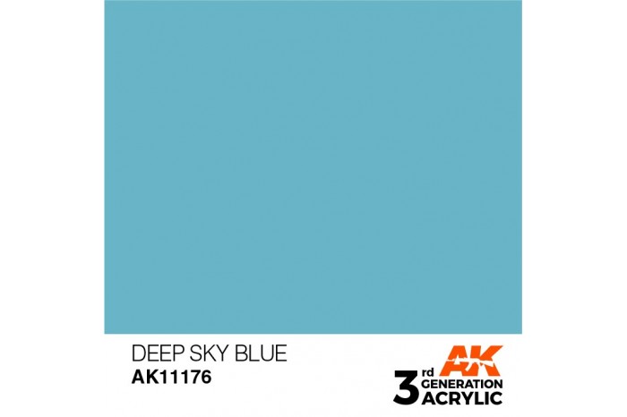 176: Deep Sky Blue (17ml) - acryl