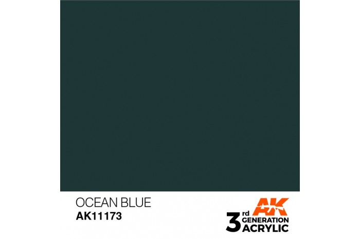 173: Ocean Blue (17ml) - acryl