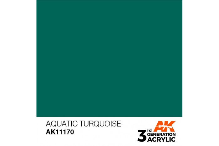 170: Aquatic Turquoise (17ml) - acryl