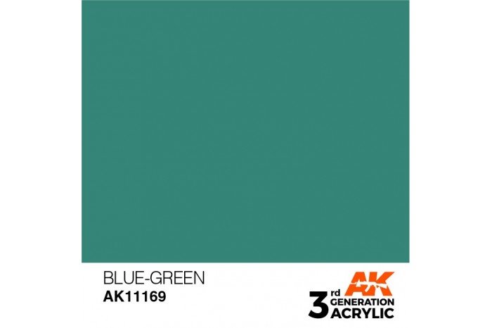 169: Blue-Green (17ml) - acryl