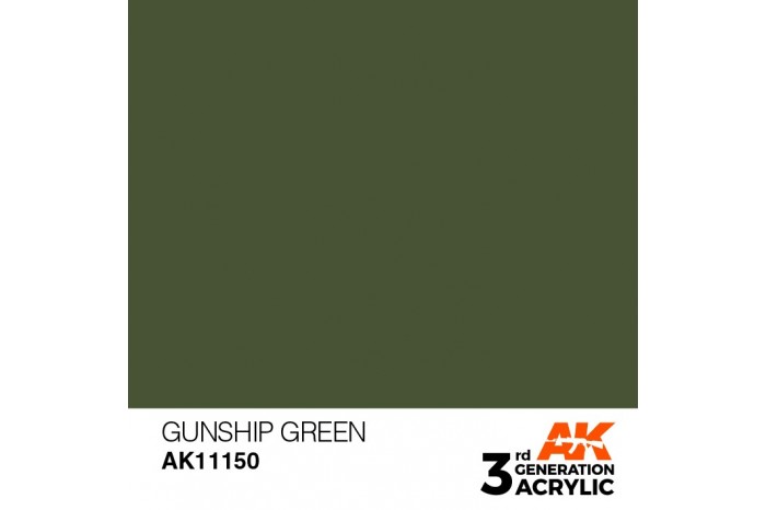 150: Gunship Green (17ml) - acryl