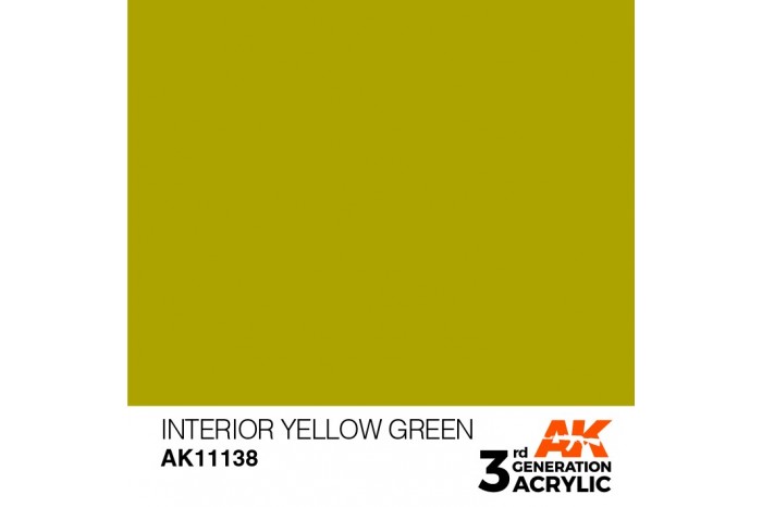 138: Interior Yellow Green (17ml) - acryl