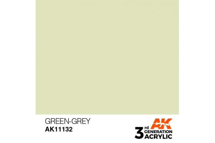 132: Green-Grey (17ml) - acryl