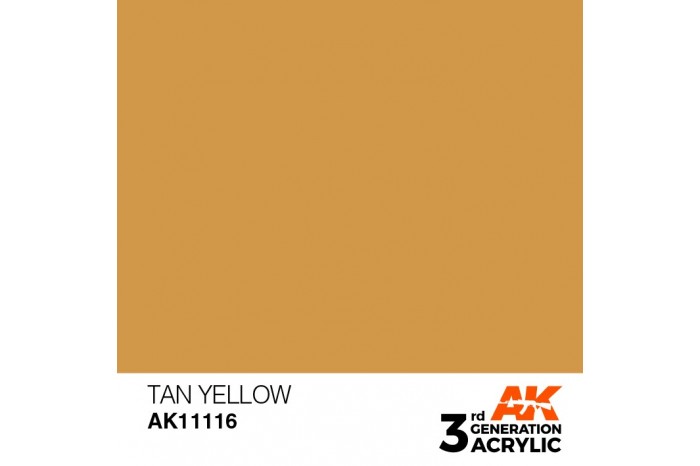 116: Tan Yellow (17ml) - acryl