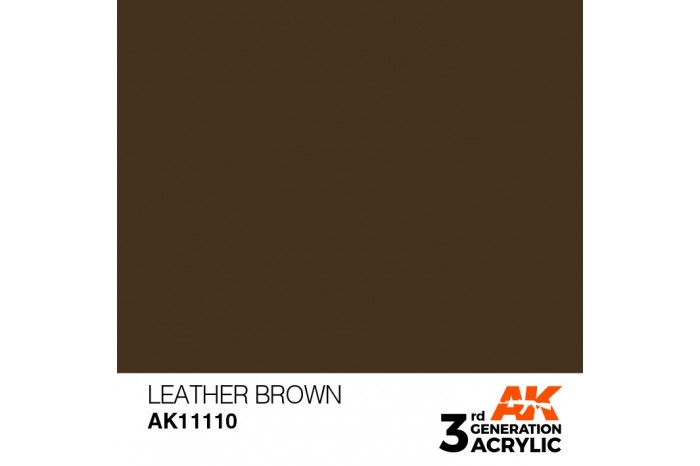 110: Leather Brown (17ml) - acryl