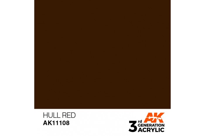 108: Hull Red (17ml) - acryl