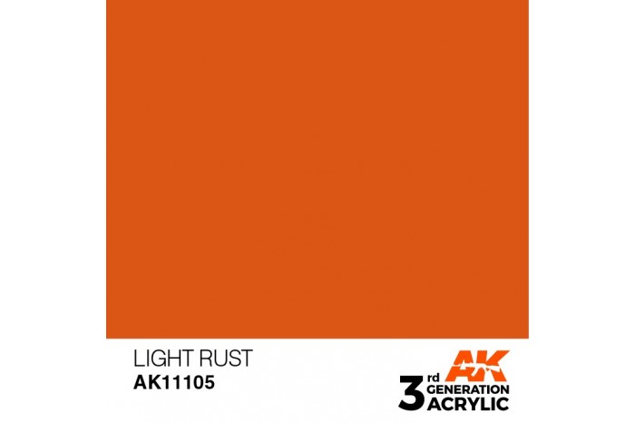 105: Light Rust (17ml) - acryl