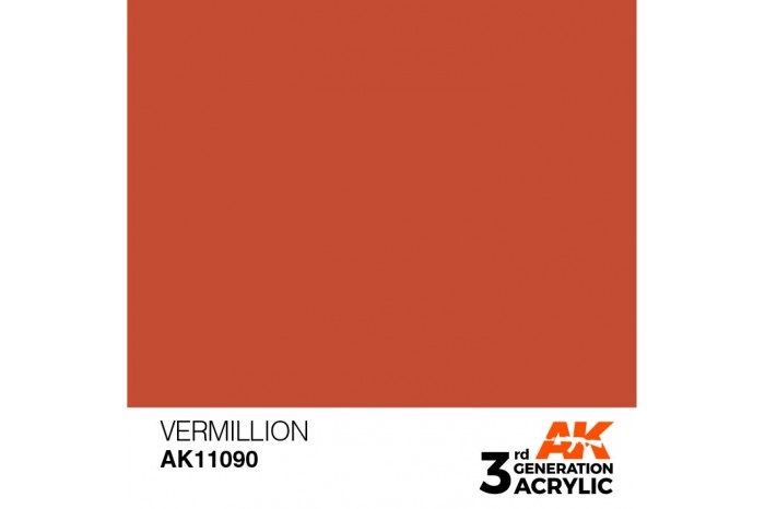 090: Vermillion (17ml) - acryl