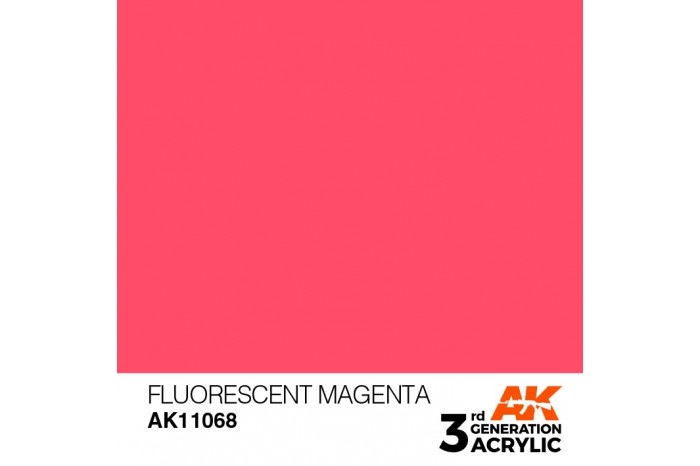 068: Fluorescent Magenta (17ml) - acryl