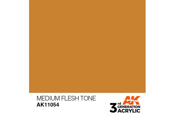 054: Medium Flesh Tone (17ml) - acryl