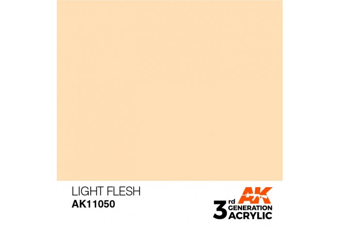 050: Light Flesh (17ml) - acryl