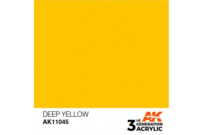 045: Deep Yellow (17ml) - acryl