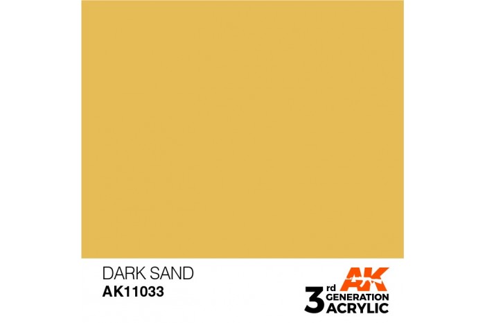 033: Dark Sand (17ml) - acryl
