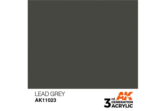 023: Lead Grey (17ml) - acryl