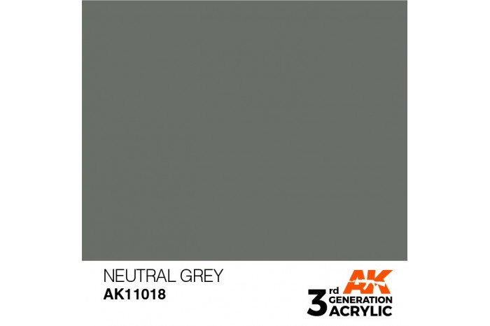 018: Neutral Grey (17ml) - acryl