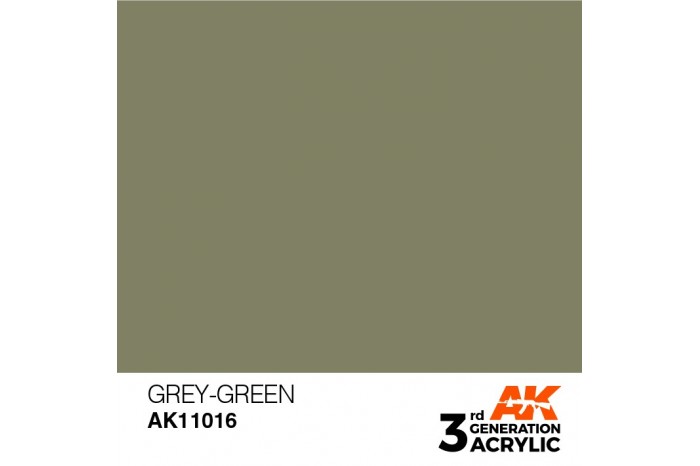 016: Grey-Green (17ml) - acryl