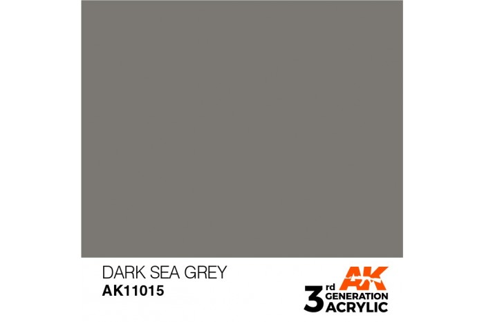 015: Dark Sea Grey (17ml) - acryl