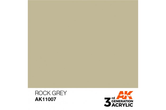 007: Rock Grey (17ml) - acryl