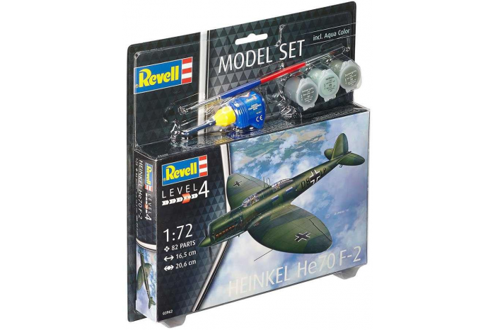 ModelSet letadlo 63962 - Model Set Heinkel He70 F-2 (1:72)