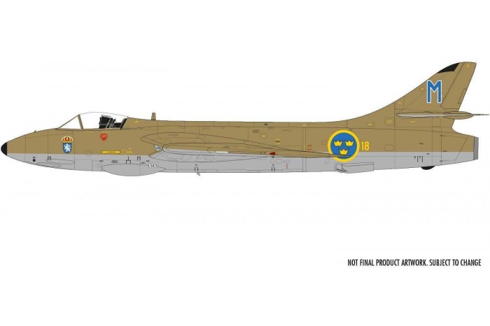 Classic Kit letadlo A09189 - Hawker Hunter F.4/F.5/J.34  (1:48)