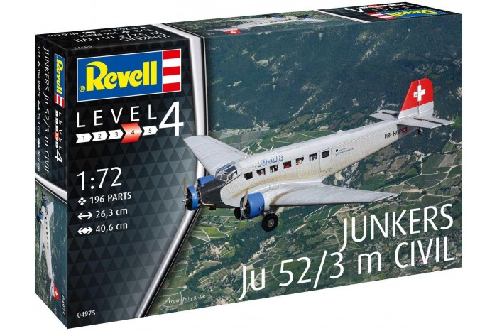 Junkers Ju52/3m Civil (1:72) - 04975