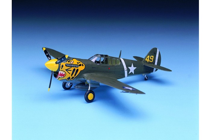 Model Kit letadlo 12468 - P-40E (1:72)