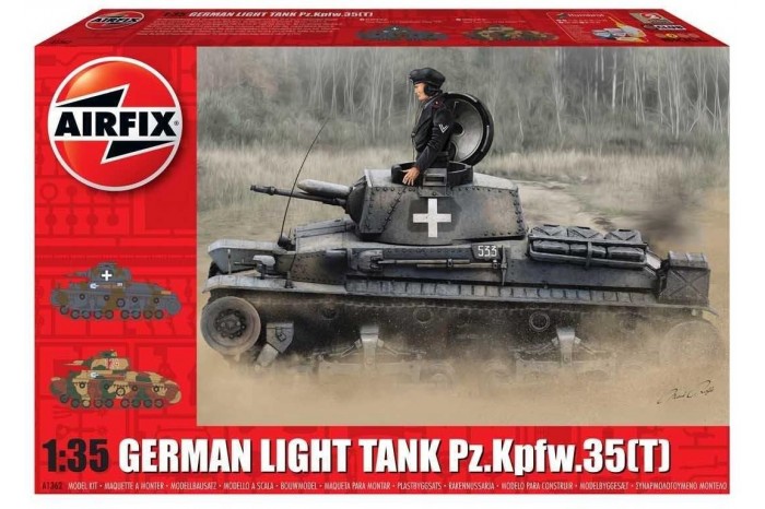 Classic Kit tank A1362 - German Light Tank Pz.Kpfw.35(t) (1:35)