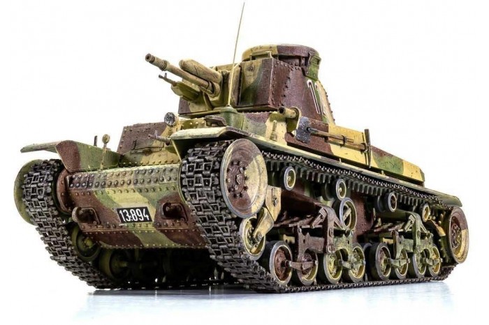 Classic Kit tank A1362 - German Light Tank Pz.Kpfw.35(t) (1:35)