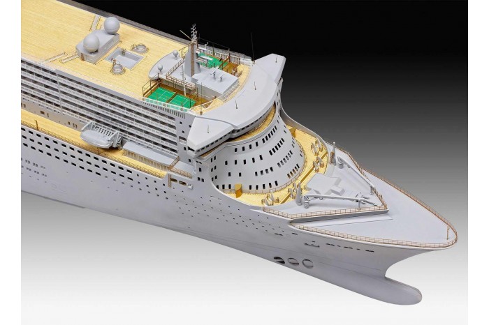 Plastic ModelKit loď Limited Edition 05199 - Queen Mary 2 (Platinum Edition) (1:400)