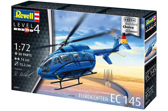 ModelSet vrtulník 63877 - Eurocopter EC 145 „Builder’s Choice“ (1:72)