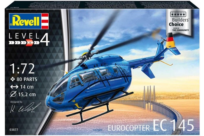 ModelSet vrtulník 63877 - Eurocopter EC 145 „Builder’s Choice“ (1:72)