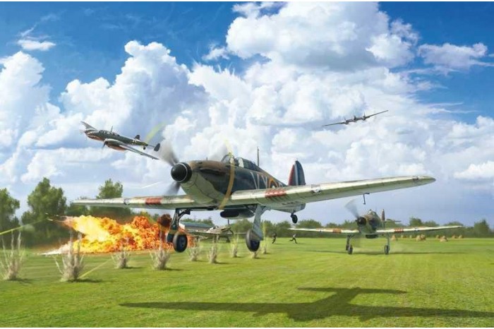 Model Kit letadlo 2802 - Hurricane MK. I (1:48)