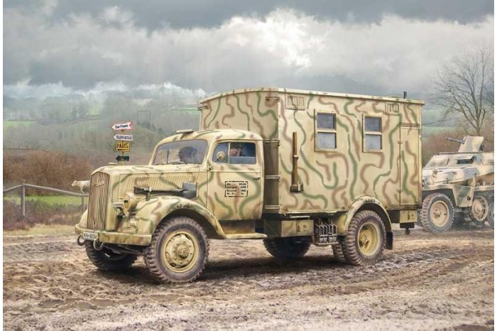 Model Kit military 6575 - Opel Blitz Radio Truck (1:35)